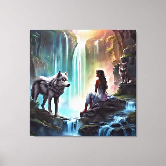 Fantasy- Premium Wrapped Canvas (Gloss) (Front)