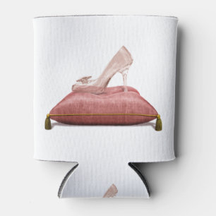 Fantasy Princess Glass Slipper Cinderella Can Cooler