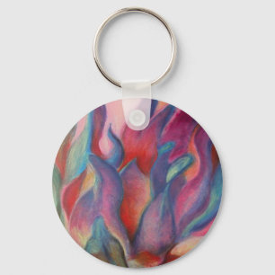 Fantasy Protea Key Ring