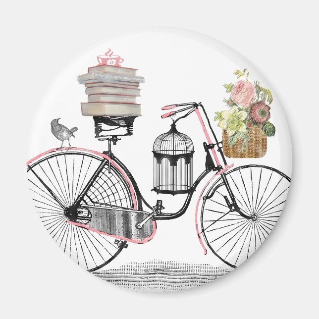 Fantasy push bike magnet (Front)