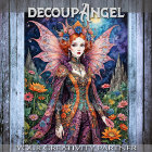 Fantasy Queen of Garden Decoupage