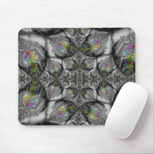 Fantasy Rainbow Fractal Art Mouse Mat