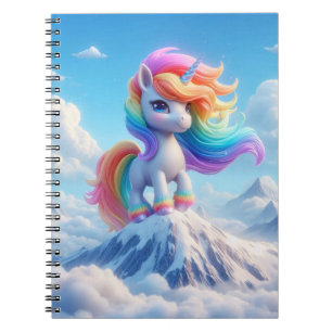 Fantasy Rainbow Unicorn Notebook