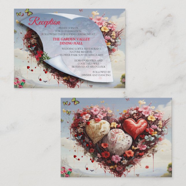 Fantasy Realms of Magic Scenery designs Enclosure Card (Front/Back)