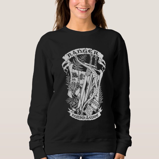 Fantasy Role Playing Game (Rpg) Ranger Sweatshirt (Front)