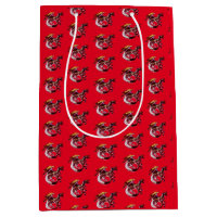 Fantasy Ruby Dragon Deep Red Magical Creature