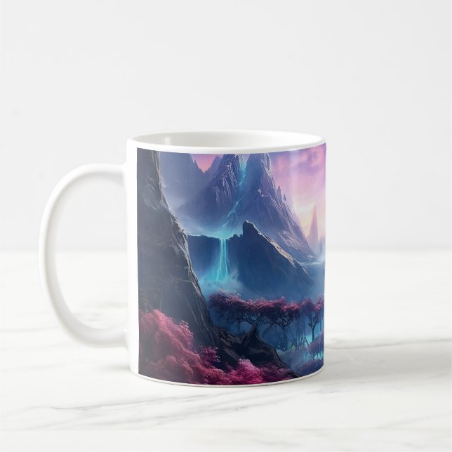 Fantasy Scene Mug (Left)