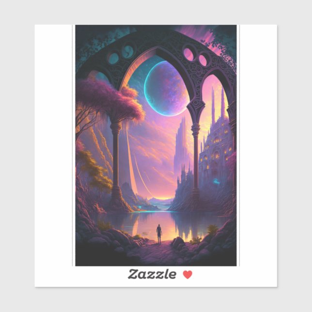 Fantasy Science Fiction Landscape (Sheet)