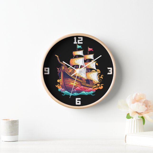 Fantasy Ship Clock (Home)