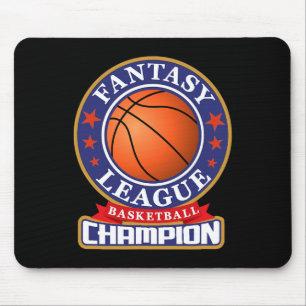 Fantasy Sketll League Champion Victory Trophy Mouse Mat