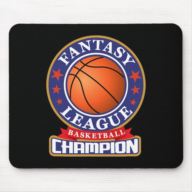 Fantasy Sketll League Champion Victory Trophy  Mouse Mat (Front)