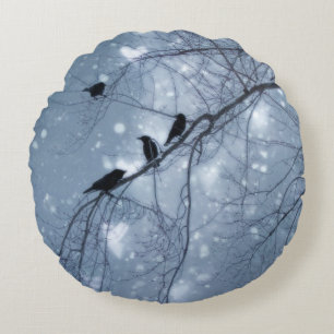 Fantasy Skies Round Cushion