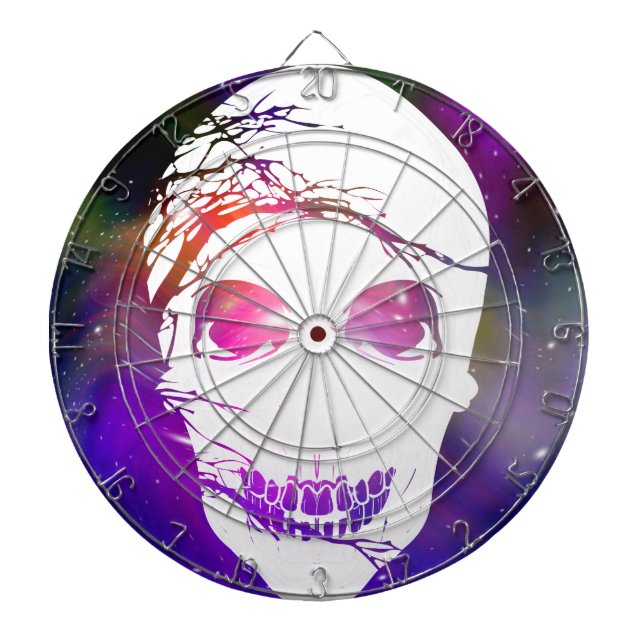 Fantasy Skull #7 Dartboard (Front)