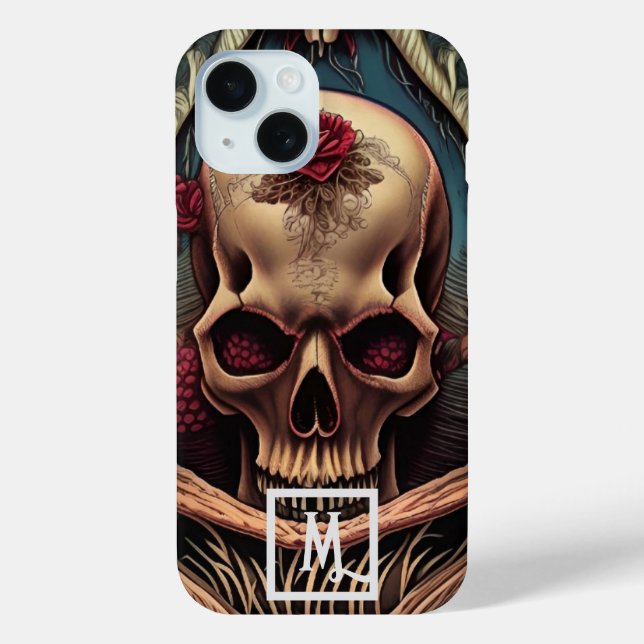 Fantasy Skull Case-Mate iPhone Case (Back)