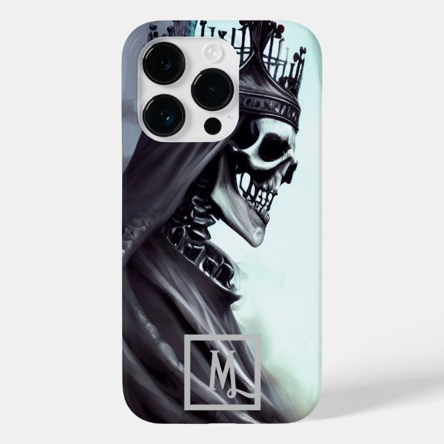 Fantasy Skull King Case-Mate iPhone Case (Back)
