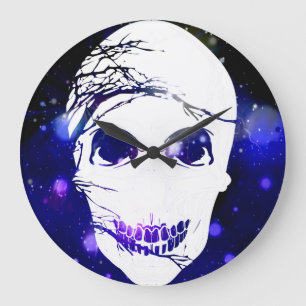 Fantasy Skull Large Clock