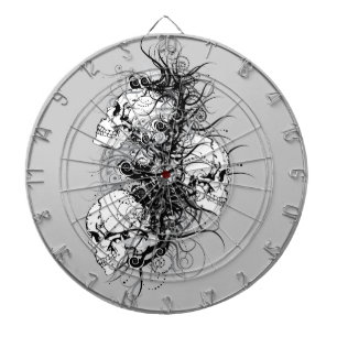 Fantasy Skulls Dartboard