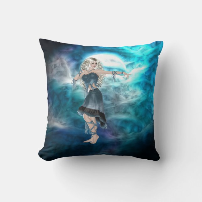 Fantasy Sky Siren Cushion (Front)