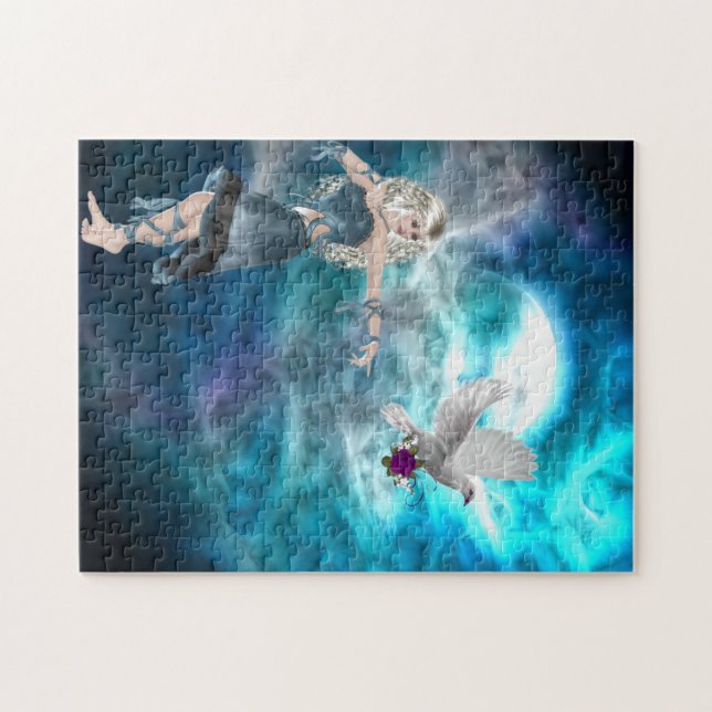Fantasy Sky Siren Jigsaw Puzzle (Horizontal)