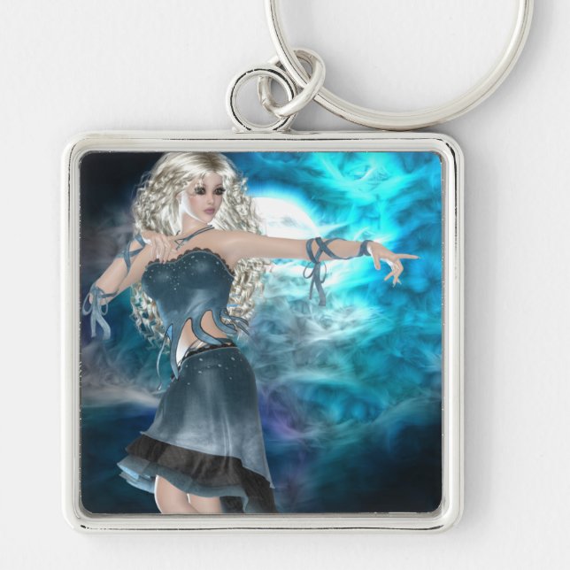 Fantasy Sky Siren Key Ring (Front)