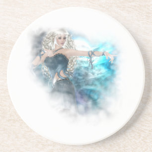 Fantasy Sky Siren Vignette Coaster