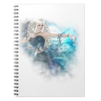 Fantasy Sky Siren Vignette Notebook