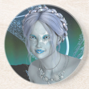 Fantasy Snow Fairy Coaster