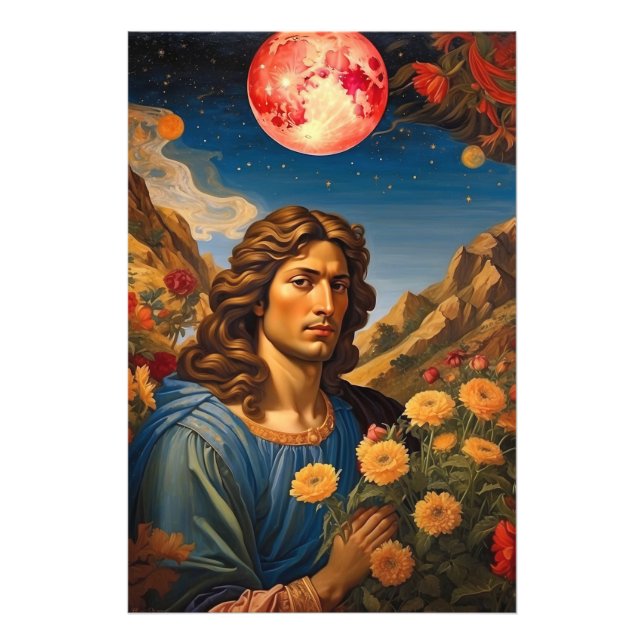 *~* Fantasy Soldeir of God AP50 Universe Earth Photo Print (Front)