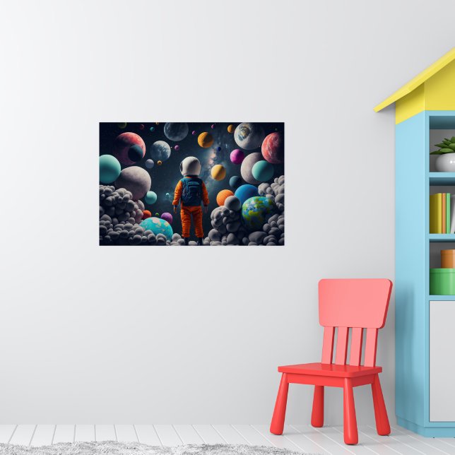 Fantasy Space Kid Poster (Nursery 1)