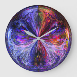 Fantasy Sphere Large Clock