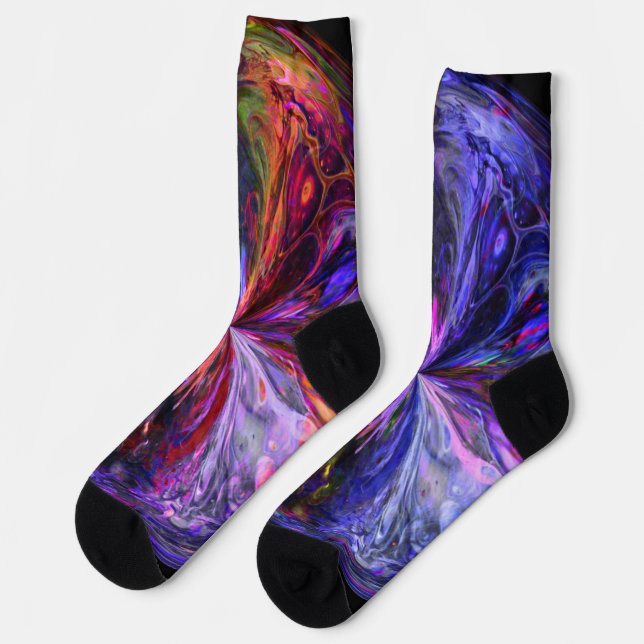 Fantasy Sphere Socks (Left)