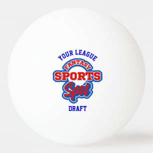 Fantasy Sports Spot Draught Pick Lottery Ping Pong Ball