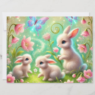 Fantasy Spring Bunny Garden