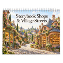Fantasy Storybook Shops and Village Streets