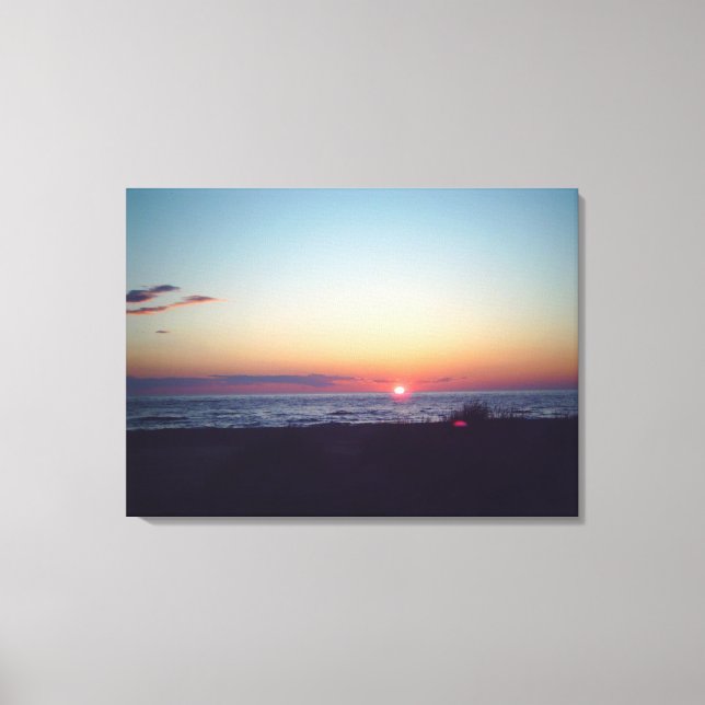 Fantasy Sunset 3 on Canvas Print (Front)