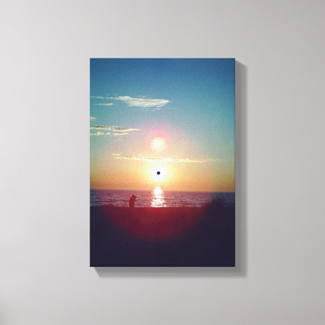 Fantasy Sunset 5 Canvas Print (Front)
