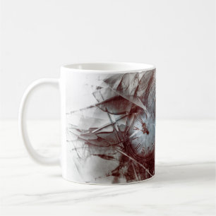 Fantasy surreal eye time clock coffee mug