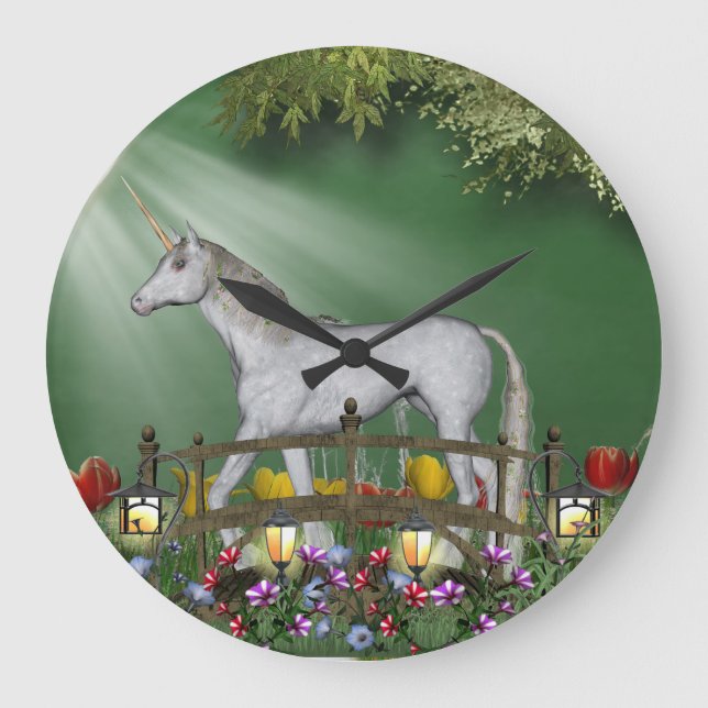 Fantasy Time #2 Wall Clock (Front)