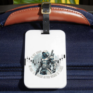 Fantasy trade design | Cyberpunk | Self growth Luggage Tag