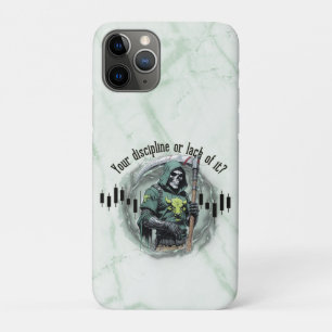 Fantasy trade design   Grim Reaper    motivation iPhone 11 Pro Case