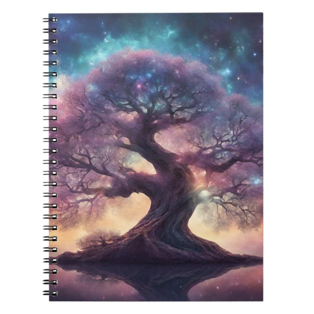Fantasy Tree Art Notebook (Front)