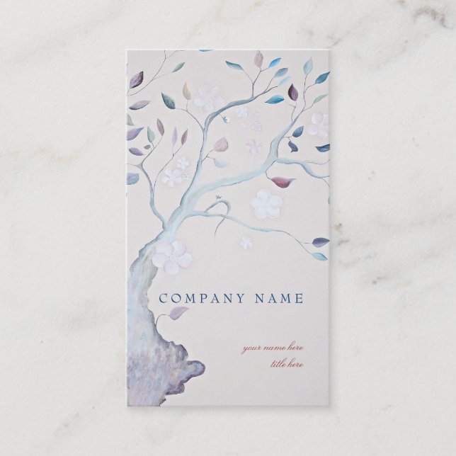 Fantasy Tree Business Card (Front)