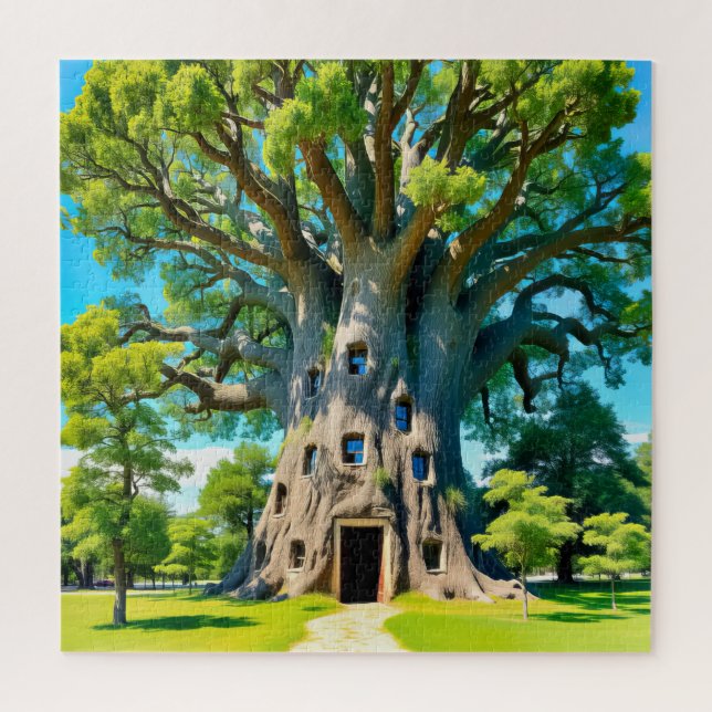 Fantasy tree  jigsaw puzzle (Vertical)