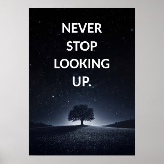 Fantasy Tree Motivational Positive Poster