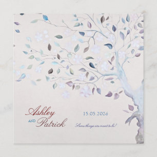 Fantasy Tree Wedding Invitation