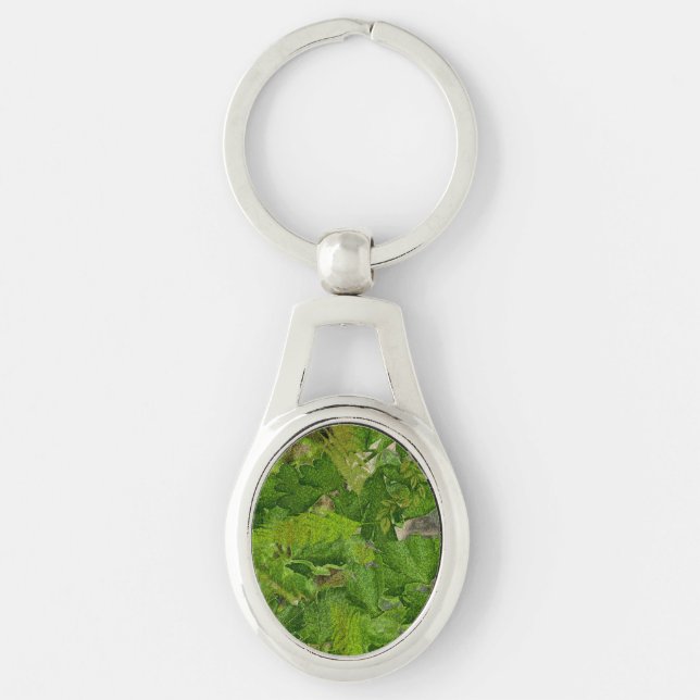 Fantasy Tropical Forest Key Ring (Front)