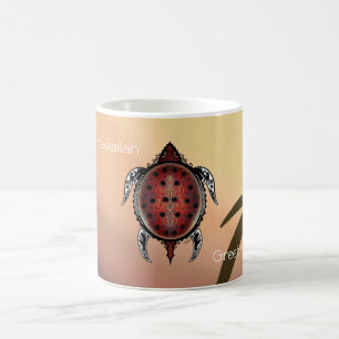 Fantasy Turtle Tattoo Coffee Mug