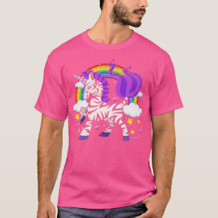 Fantasy Unicorn Cute Zebracorn Magical Creature Ze T-Shirt