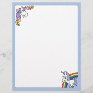 Fantasy Unicorn Letterhead