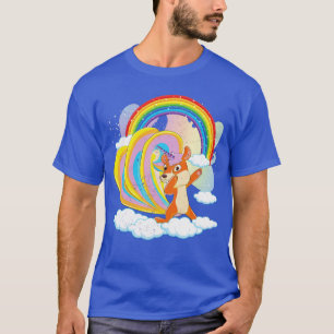 Fantasy Unicorn Lover Rainbow Cute Forest Animal S T-Shirt